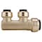 Apollo 3/4 in. Brass Push-To-Connect Inlet x 1/2 in. Brass Push-To-Connect Outlets 2-Port Closed Manifold FSBM2PTC - alternate 2